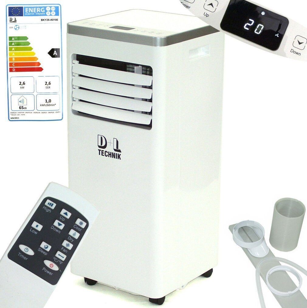 Mobile Klimaanlage 9000 BTU 2,6kW 5in1 EEK A 56186