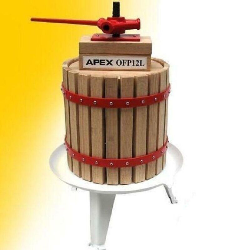 12L Obstpresse + 2 Netze 55321