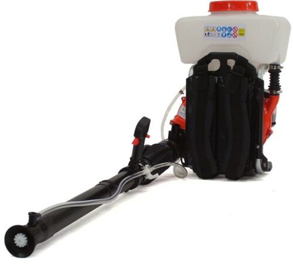 3-in-1 Benzin Rückensprüher Sprühgerät Motorsprüher Laubbläser Düngerstreuer Drucksprühgerät Drucksprüher Gartenspritze Buchsbaumzünsler 56117