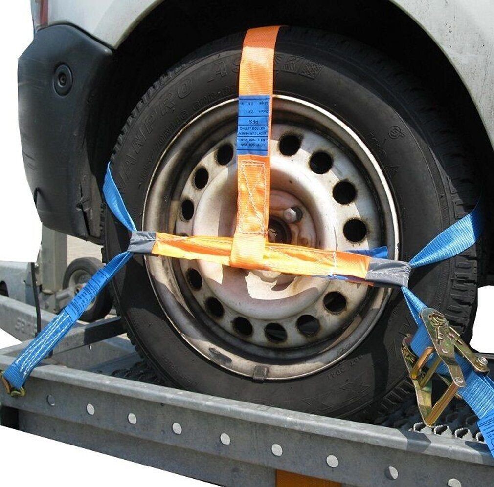 1 x Reifenspanngurt Autotransport Zurrgurt Radsicherung Reifengurt Radgurt Gurt 1 x Reifenspanngurt Autotransport Zurrgurt Radsicherung Reifengurt Radgurt Gurt