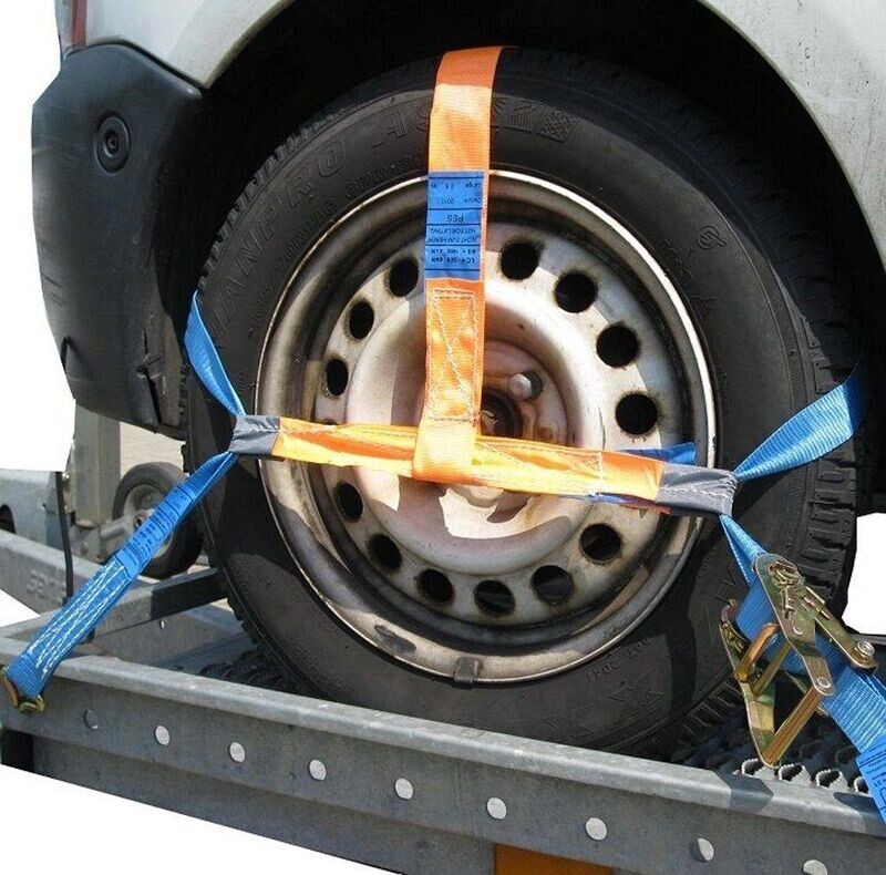 1 x Reifenspanngurt Autotransport Zurrgurt Radsicherung Reifengurt Radgurt Gurt 1 x Reifenspanngurt Autotransport Zurrgurt Radsicherung Reifengurt Radgurt Gurt