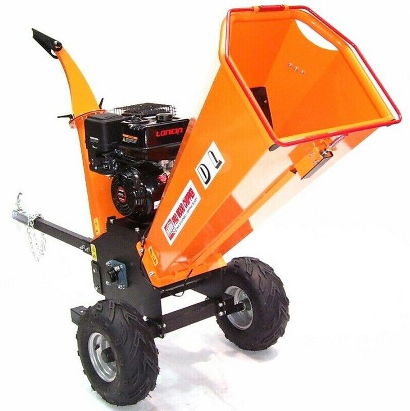 Benzin Häcksler Schredder Gartenhäcksler 120mm Holzhäcksler Motorhäcksler 55754