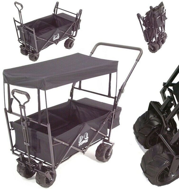 Faltbarer Bollerwagen Kinderwagen Strandwagen Handwagen Gerätewagen verschiedene Farben