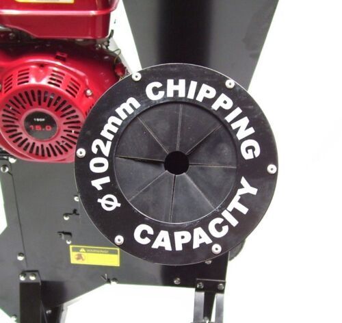 Benzin Gartenhäcksler 15 PS Benzin Häcksler Holzhäcksler 102mm Motorhäcksler Gartenshredder 55149
