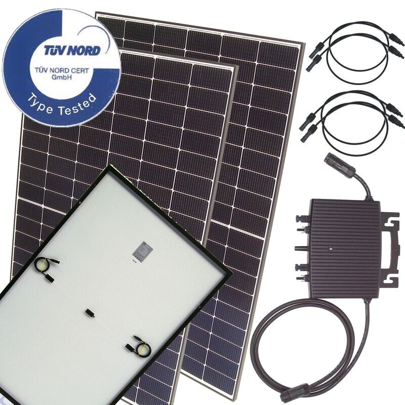 Balkonkraftwerk 860W 800W Photovoltaik Solaranlage