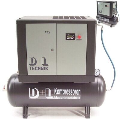 Schraubenkompressor Schraubenverdichter 1000/13/300 11kW Kompressor 1000L 13 bar Schraubenkompressor Schraubenverdichter 1000/13/300 11kW Kompressor 1000L 13 bar