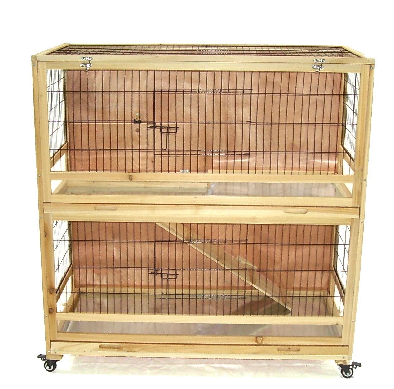 Hasenstall Kaninchenstall XXL Kleintierstall Kaninchenkäfig 56616