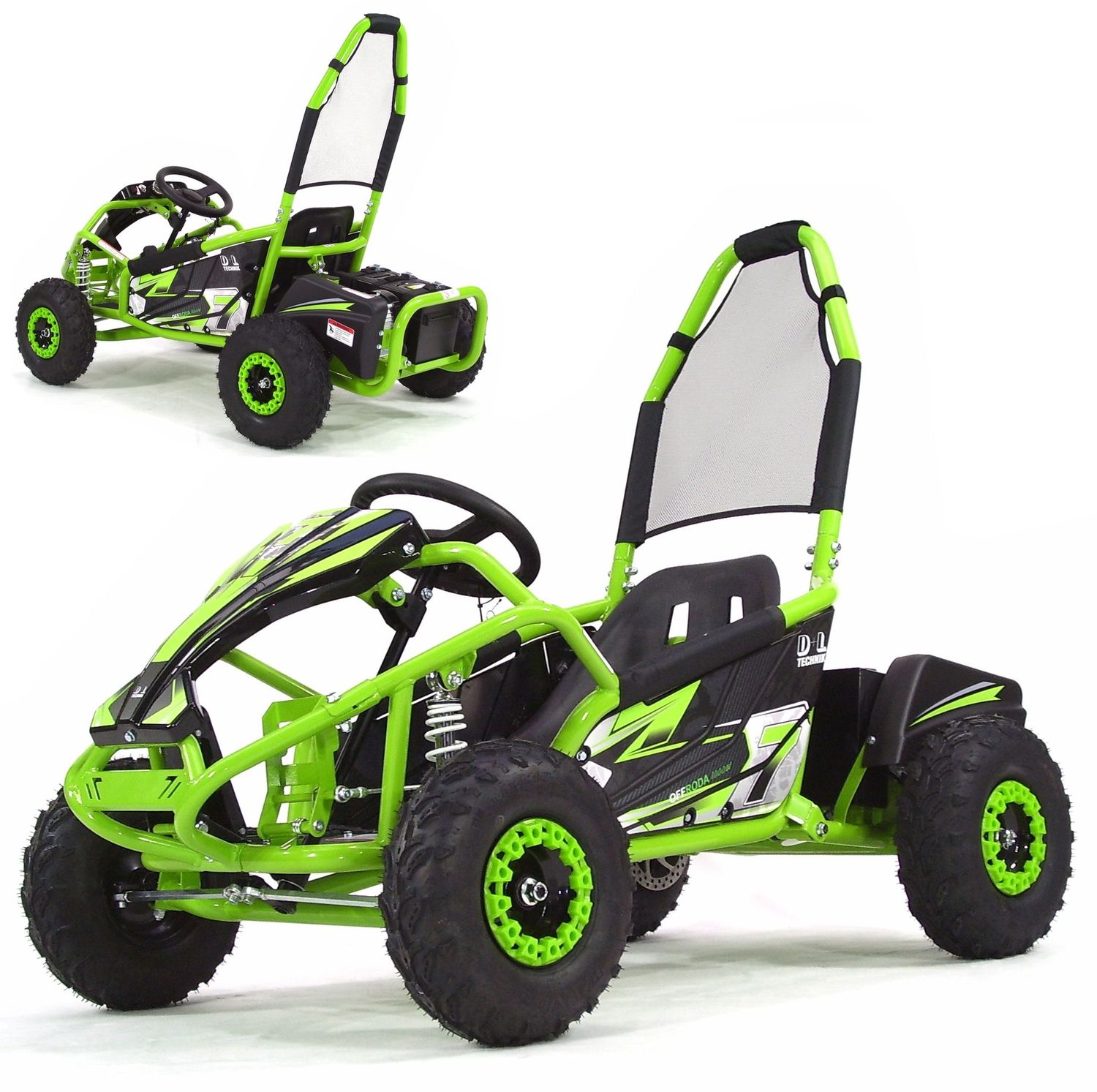 Elektro Buggy Kinder 1000W Quad Miniquad 48V ATV Kinderquad Pocketbike 55946