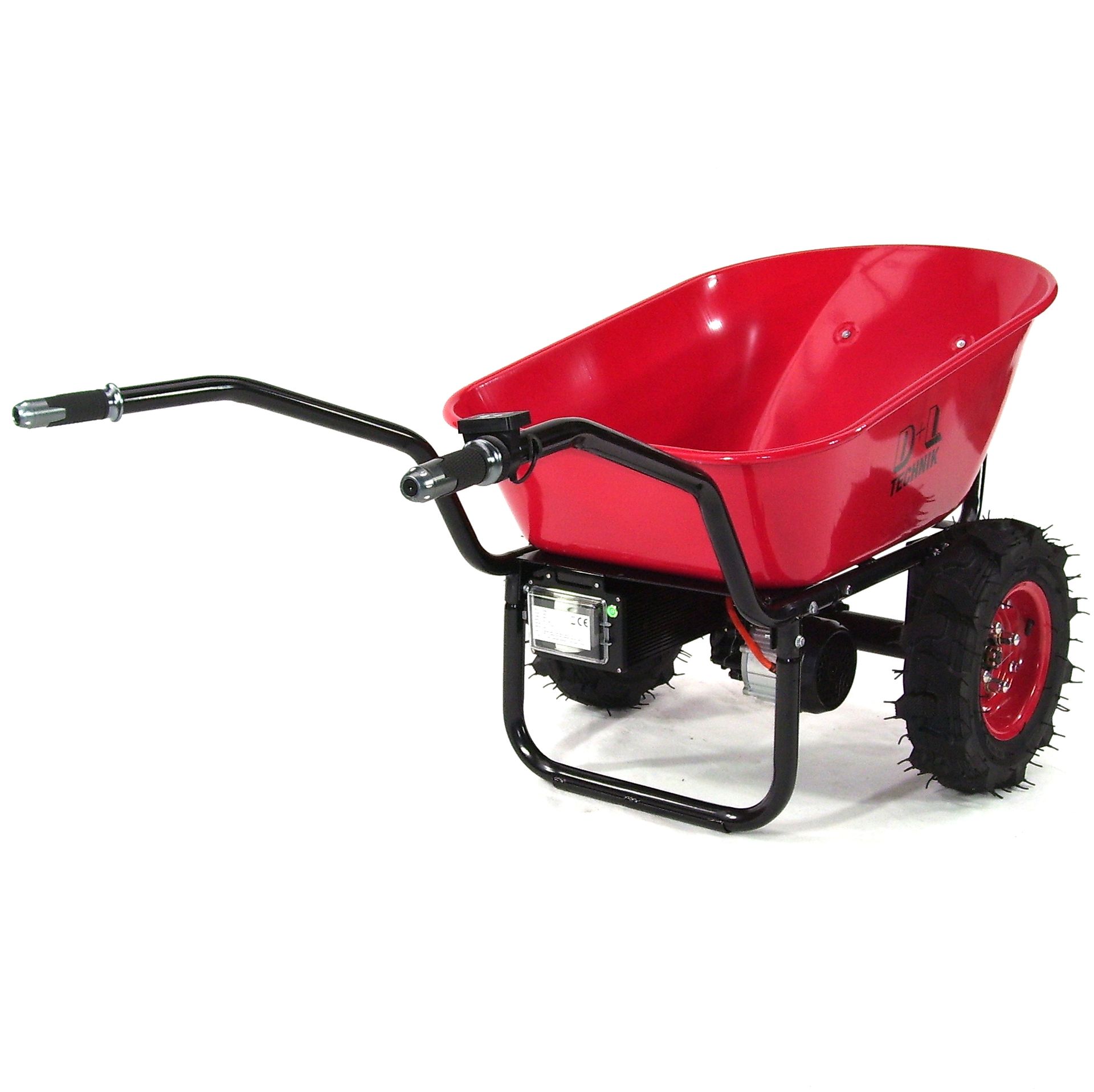 Elektrische Schubkarre 260kg 2-Rad Motorschubkarre Li-Ion Akku 18,5V Schubkarre Elektro Mini Dumper Zweiradkarre Hofkarre 55964