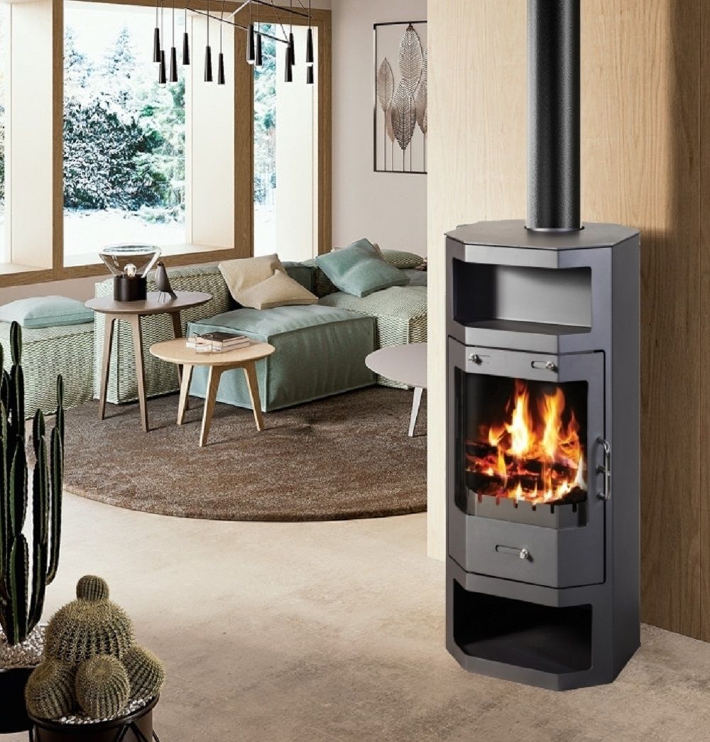 Kaminofen 9kW Kachelofen Heizofen Ofen Kamin Holzofen EEK A 56321 Kaminofen 9kW Kachelofen Heizofen Ofen Kamin Holzofen EEK A 56321