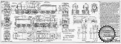 4mm scale drawing 320 : D1 Ivatt 4-4-0 (GN D1) passenger engine