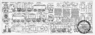 4mm scale drawing 351 : K1 & K2/1 Gresley 2-6-0 (GN H2 ) mixed traffic engine