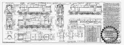 4mm scale drawing 361 : A5/1 Robinson 4-6-2 (GC 9N) tank engine