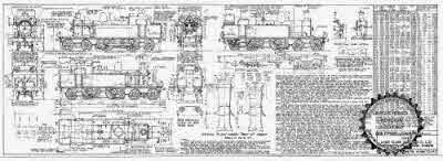 4mm scale drawing 397 : C12 Ivatt 4-4-2 (GN C2) tank engine