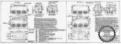 4mm scale drawing 404 : D49   (GCR) ex GCR tenders associated with D49 engines