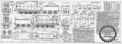 4mm scale drawing 427 : Q2 Ivatt 0-8-0 (GN K1) goods engine