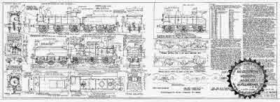 4mm scale drawing 441 : J15 Worsdell 0-6-0 (GE Y14) goods engine with S23 tender
