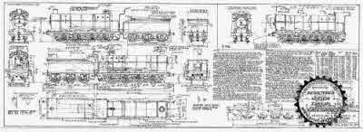 4mm scale drawing 465 : Q10 Stirling 0-8-0 (H&B A) goods engine