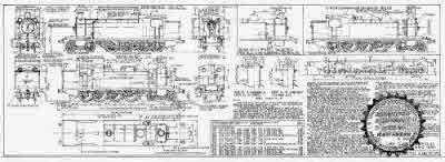 4mm scale drawing 480 : T1 Worsdell 4-8-0 (NE X) 3 cylinder tank engine