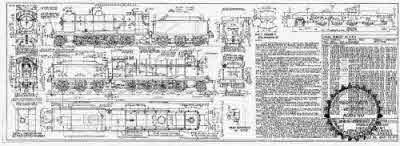 4mm scale drawing 489 : O4/7 Gresley/Robinson 2-8-0 Rebuild of O4/1+ O4/2+ O4/3 with diag 15D boiler+ round top firebox