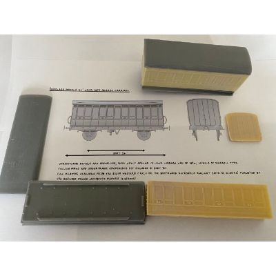 4mm kit LSWR Necroplis carriage