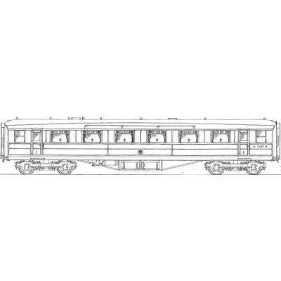 4mm kit 9.3: East Anglian Gresley diagram 237 open first