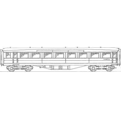 4mm kit 9.5: East Anglian Gresley diagram 239 open third