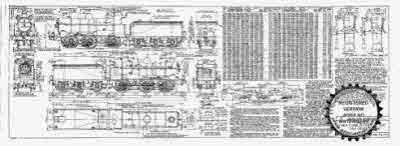 7mm scale drawing 301 : J6 Gresley 0-6-0 (GN J22) goods engine