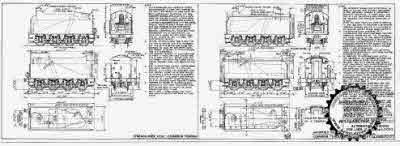 7mm scale drawing 317 : A4 Gresley  8 wheel additional tenders (ex a3 corridor & streamlined non-corridor)