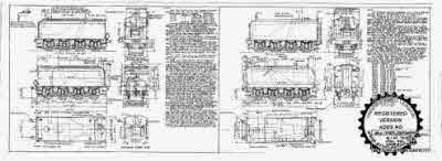 7mm scale drawing 334 : A3 Gresley   tenders+ coal rail and A3 corridor types