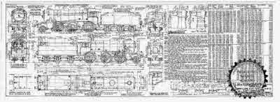 7mm scale drawing 356 : K3/3 /4 /5 /6 Gresley 2-6-0 Later grouped with K3/2 with Doncaster cab