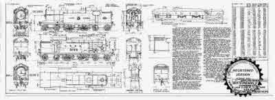 7mm scale drawing 359 : H1 Raven 4-4-4 (NE D) tank engine