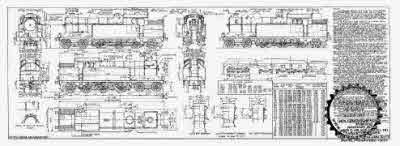 7mm scale drawing 361 : A5/1 Robinson 4-6-2 (GC 9N) tank engine