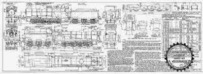 7mm scale drawing 417 : Q4 Robinson 0-8-0 (GC 8A) Gorton built goods engine