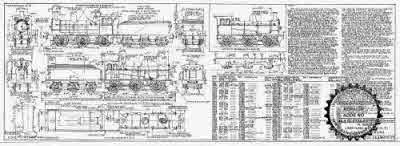 7mm scale drawing 451 : J24 Worsdell 0-6-0 (NER P) goods engine