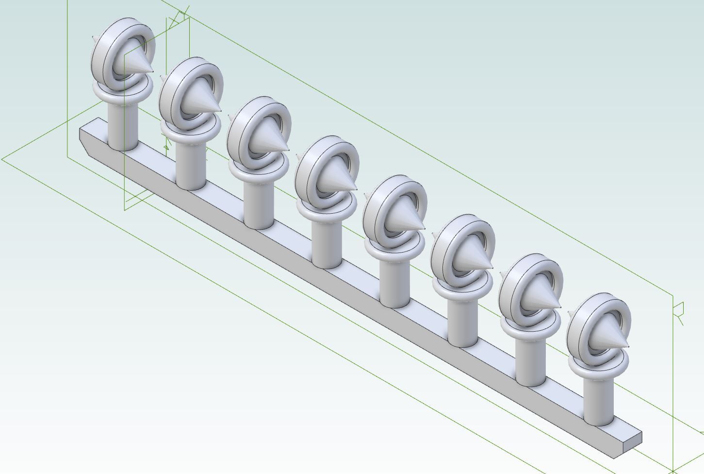 4mm GNR tall torpedo vents (min pack 20)