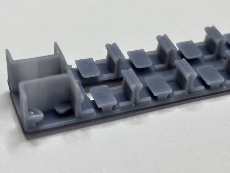 N Gauge carriage interior