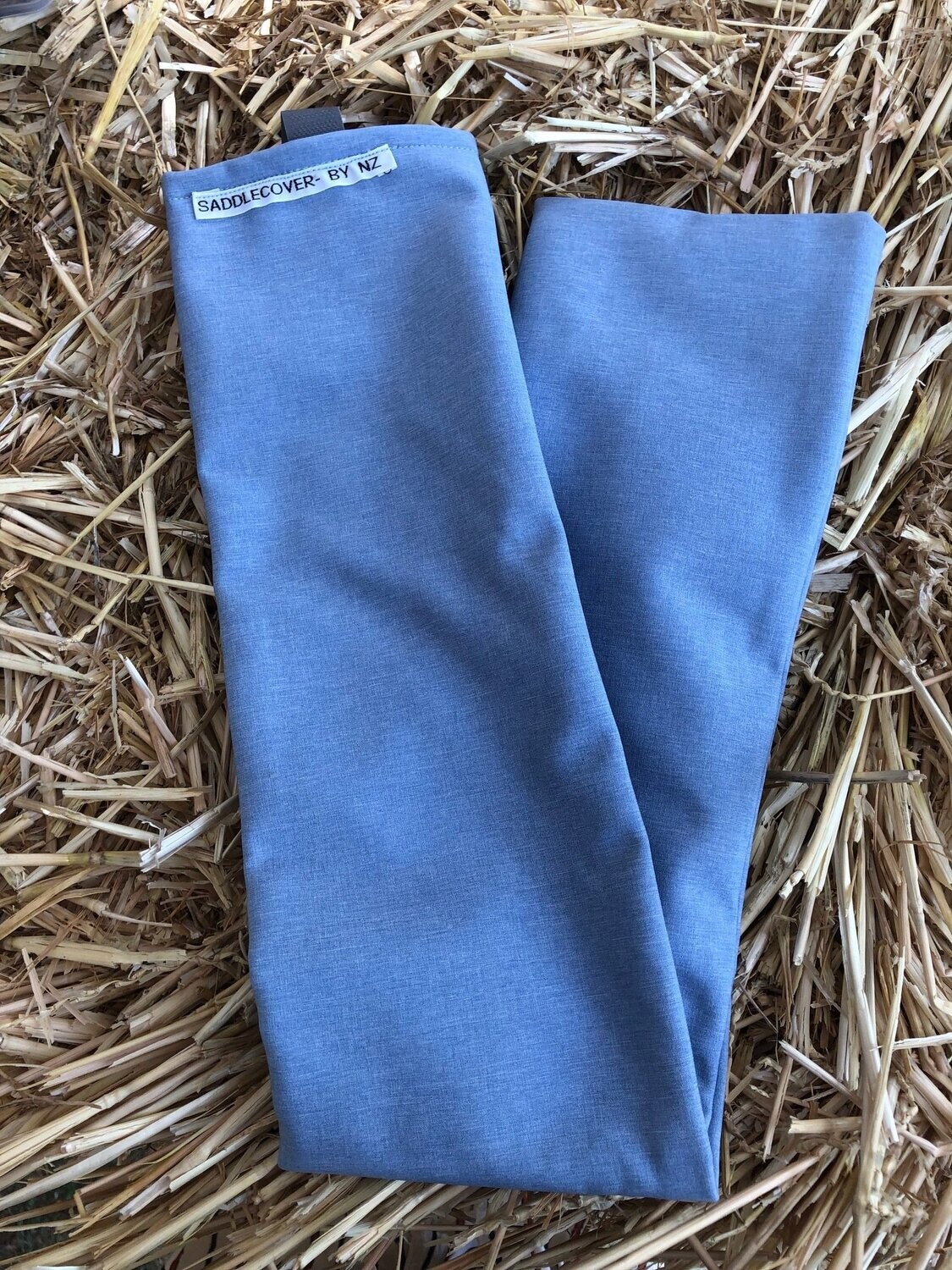 Schweifschoner Blau/Grau