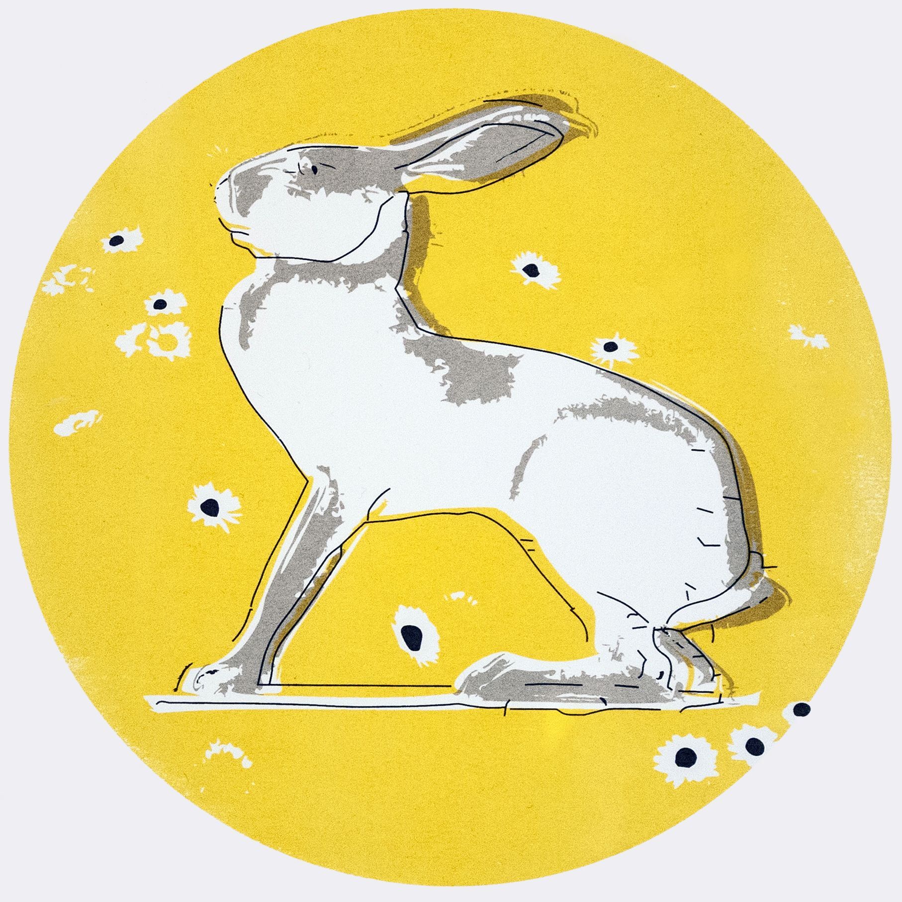 Lucy & Robert Carter, 'The Hare (Leath Ruel)', unframed