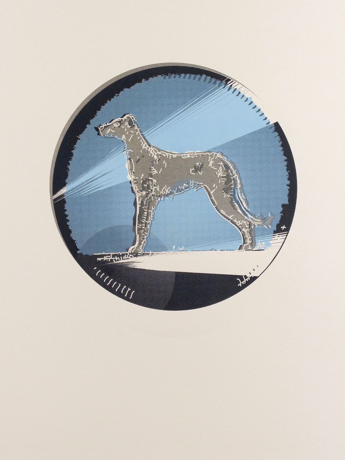 Lucy & Robert Carter, 'Wolfhound (reul)', unframed