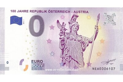 AT - 100 Jahre Republik Österreich - 2018-01