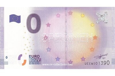 Billet 0 euro Specimen 2016-0 souvenir