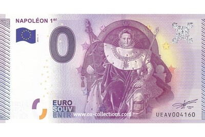 0 Euro-Schein Napoléon 1er 2015-1 Souvenir