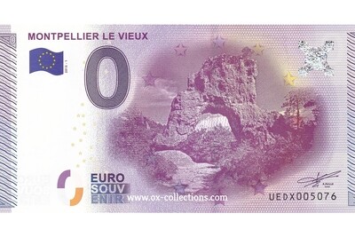 Billet 0 euro Montpellier le Vieux 2015-1 souvenir