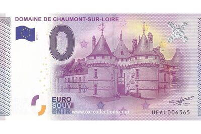 Billet 0 euro Domaine de Chaumont-sur-Loire 2015-1 souvenir