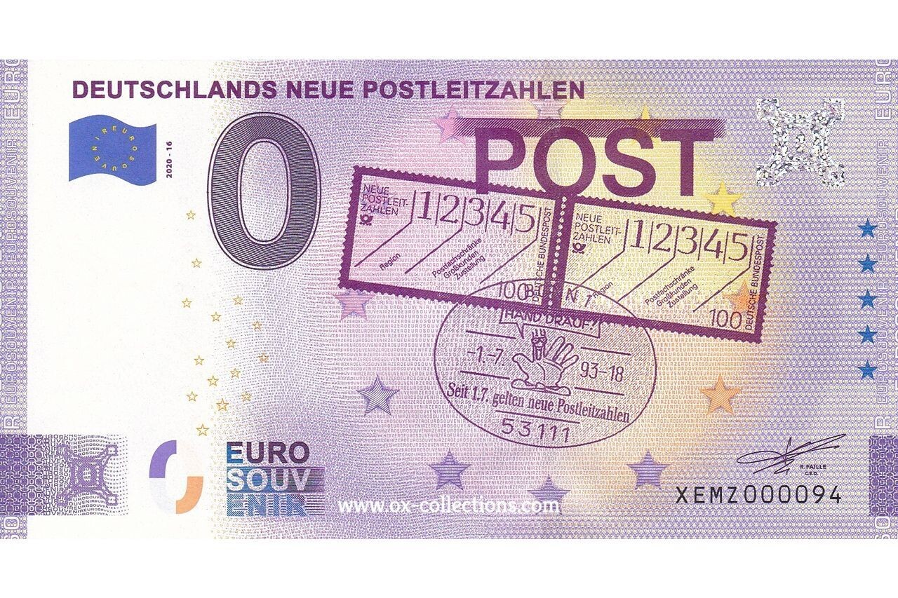 DE - Deutschlands neue Postleitzahlen - 2020-16