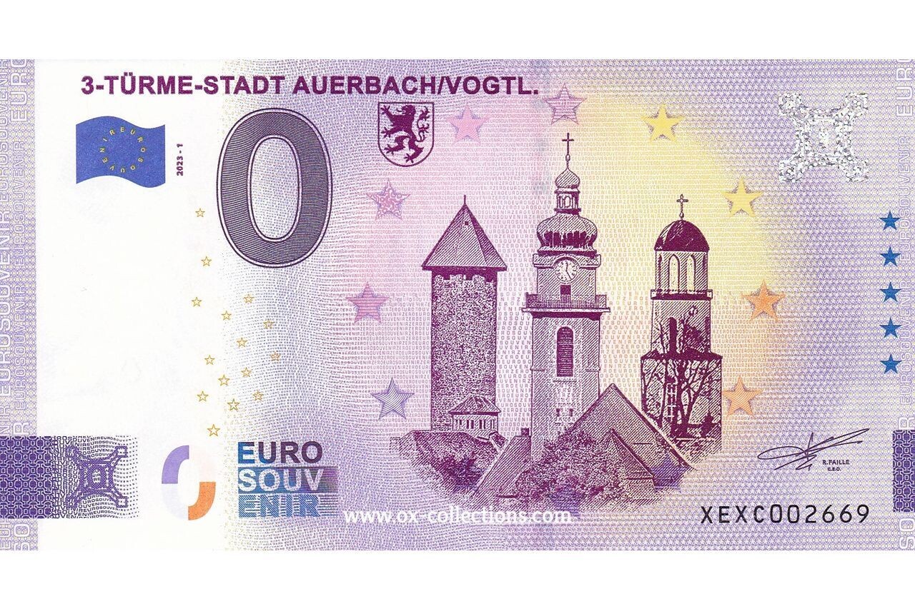 DE - 3-Türme-Stadt Auerbach/Vogtl. - 2023-01