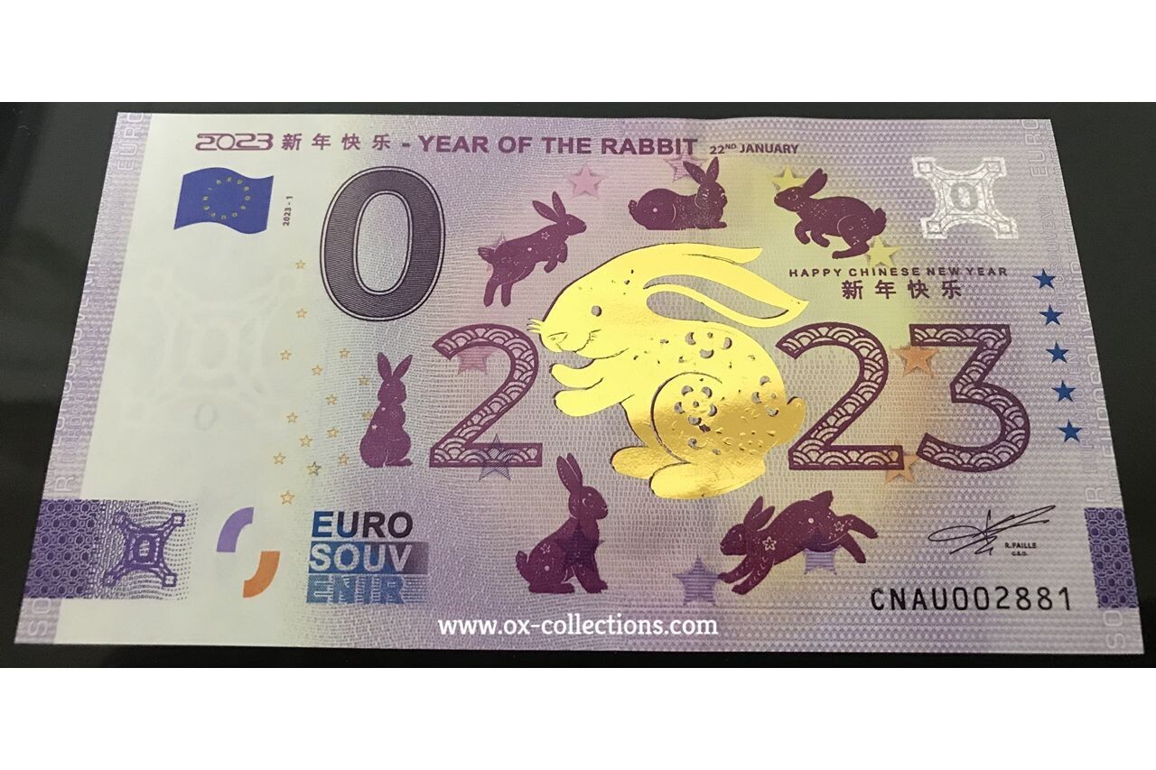 CN - 2023 Year of the Rabbit - 2023-01 GOLD