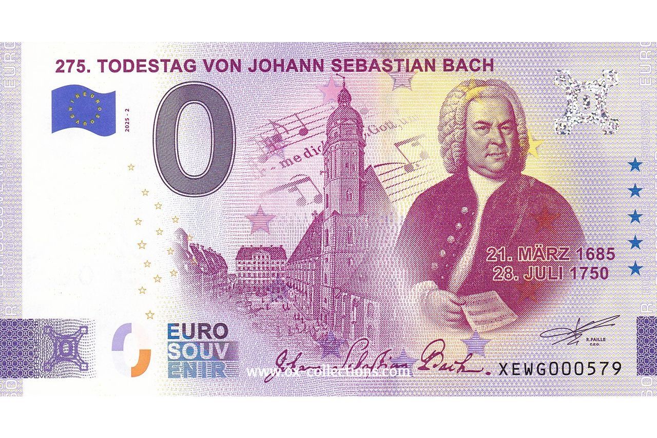 DE - 275. Todestag Johann Sebastian Bach - 2025-02