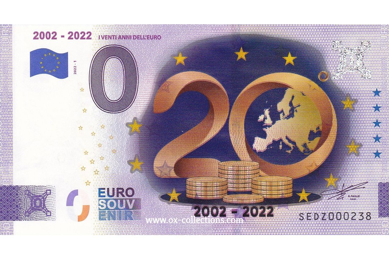 IT - I Venti Anni dell'Euro - 2022-01 COLOR
